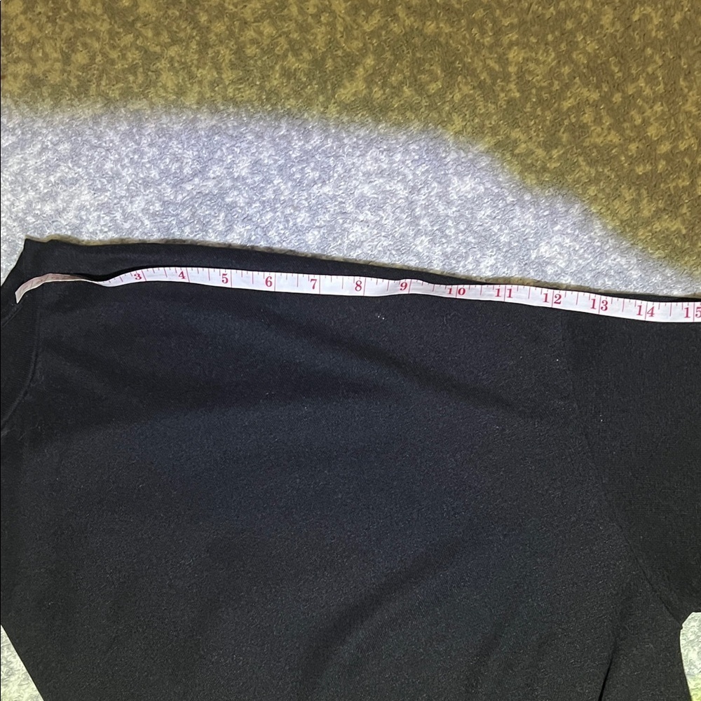 All Saints Black Long Sleeve Top with Knot Detail - Picture 11 of 12